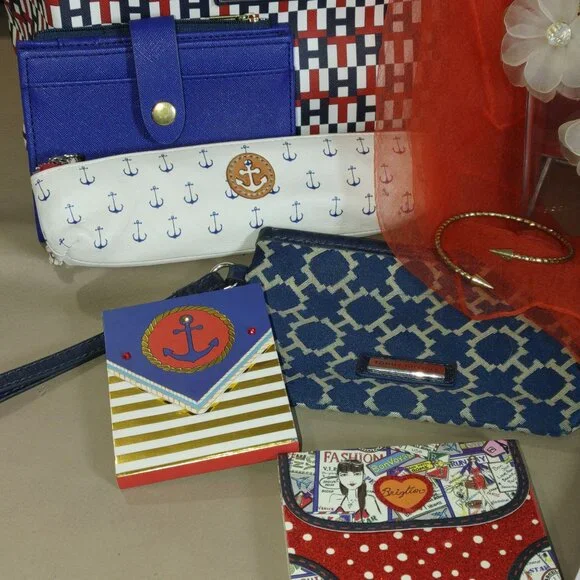 Versace Beauty Bag Ralph Lauren Brighton Nautical Note Jewelry More - Picture 10 of 10